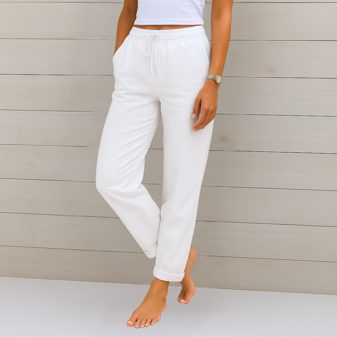 Rosalie Breathable Elastic Waist Pants