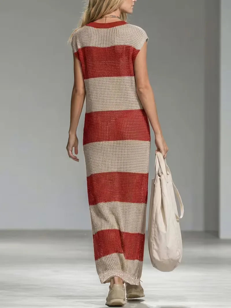 Ava Monroe Lightweight V-Neck Maxi Dress