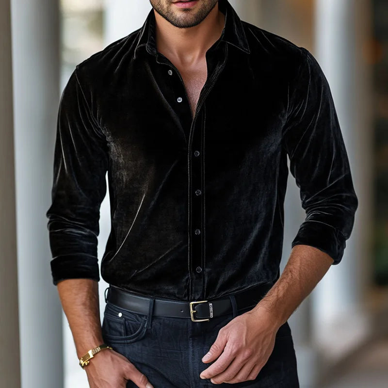 Jerome Luxe Velvet Shirt