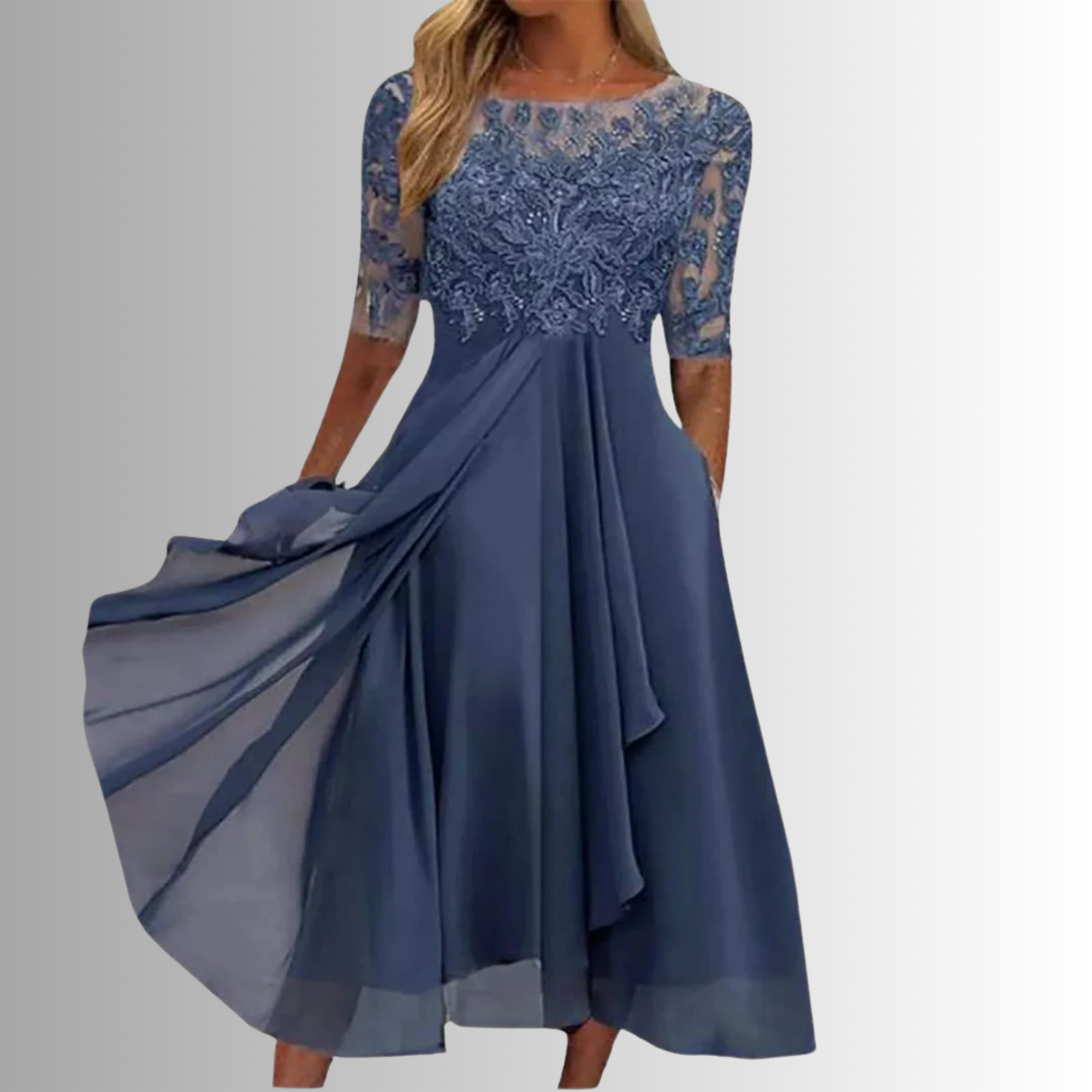 Eleanor Sterling Lace Dress
