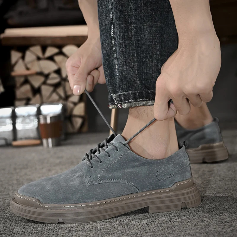 Renzo Suede Derby Shoes