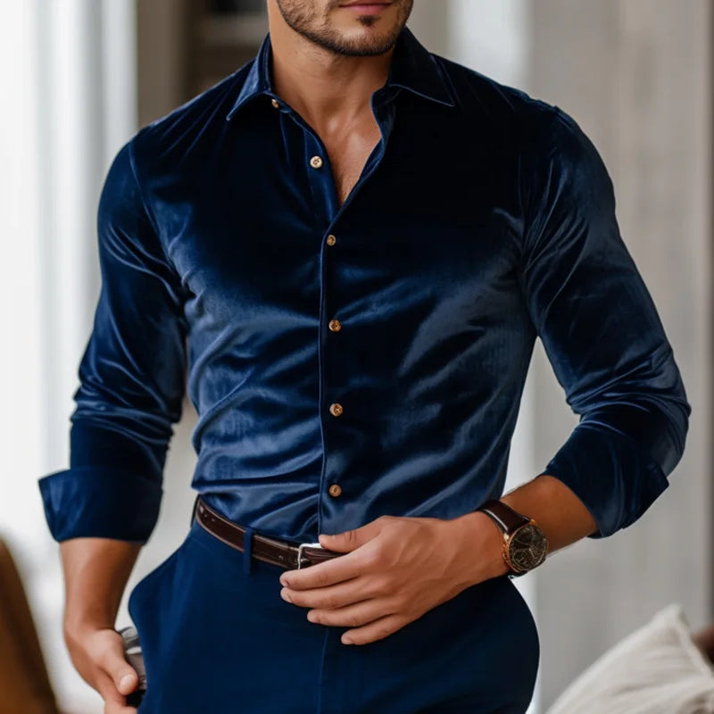 Jerome Luxe Velvet Shirt