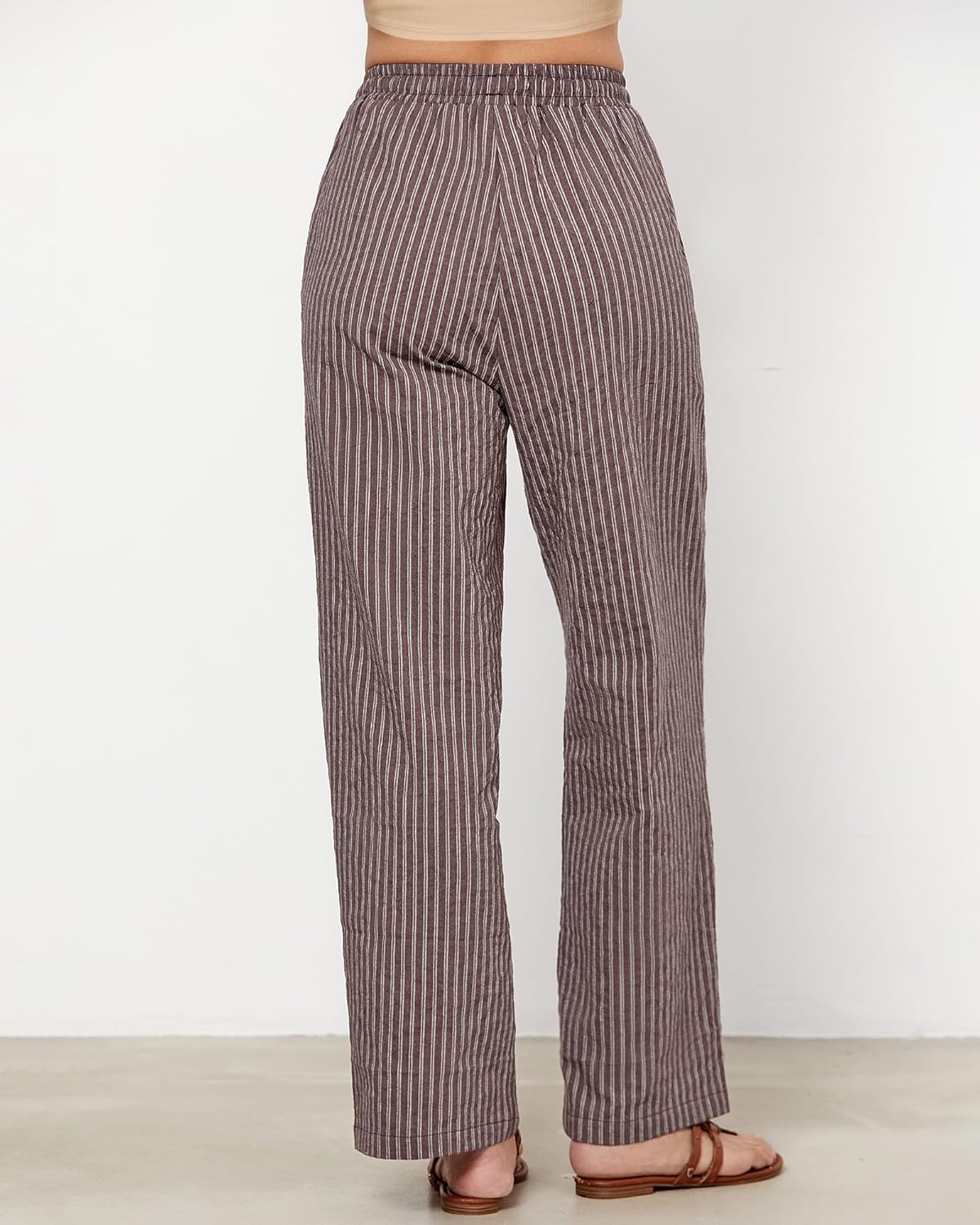 Violet Parker Striped Relaxed Pants