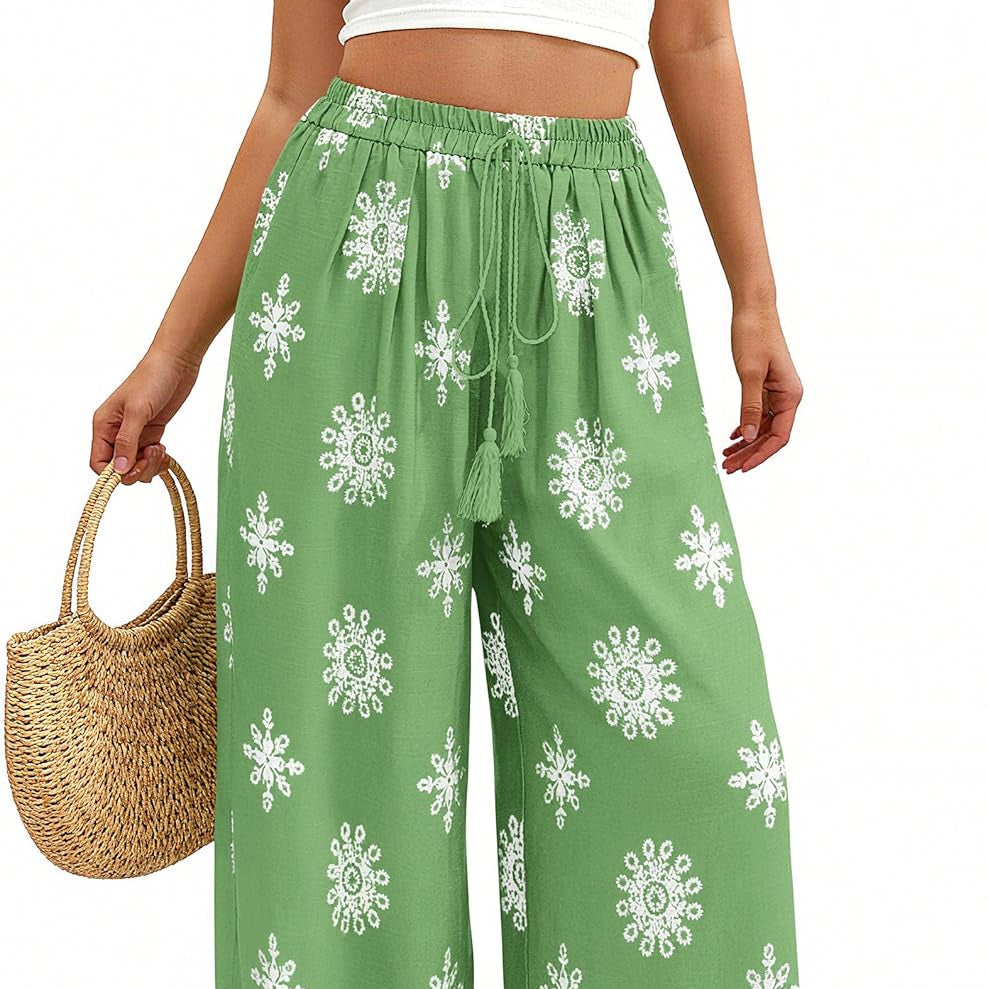 Willow Breeze Boho Wide Leg Pants