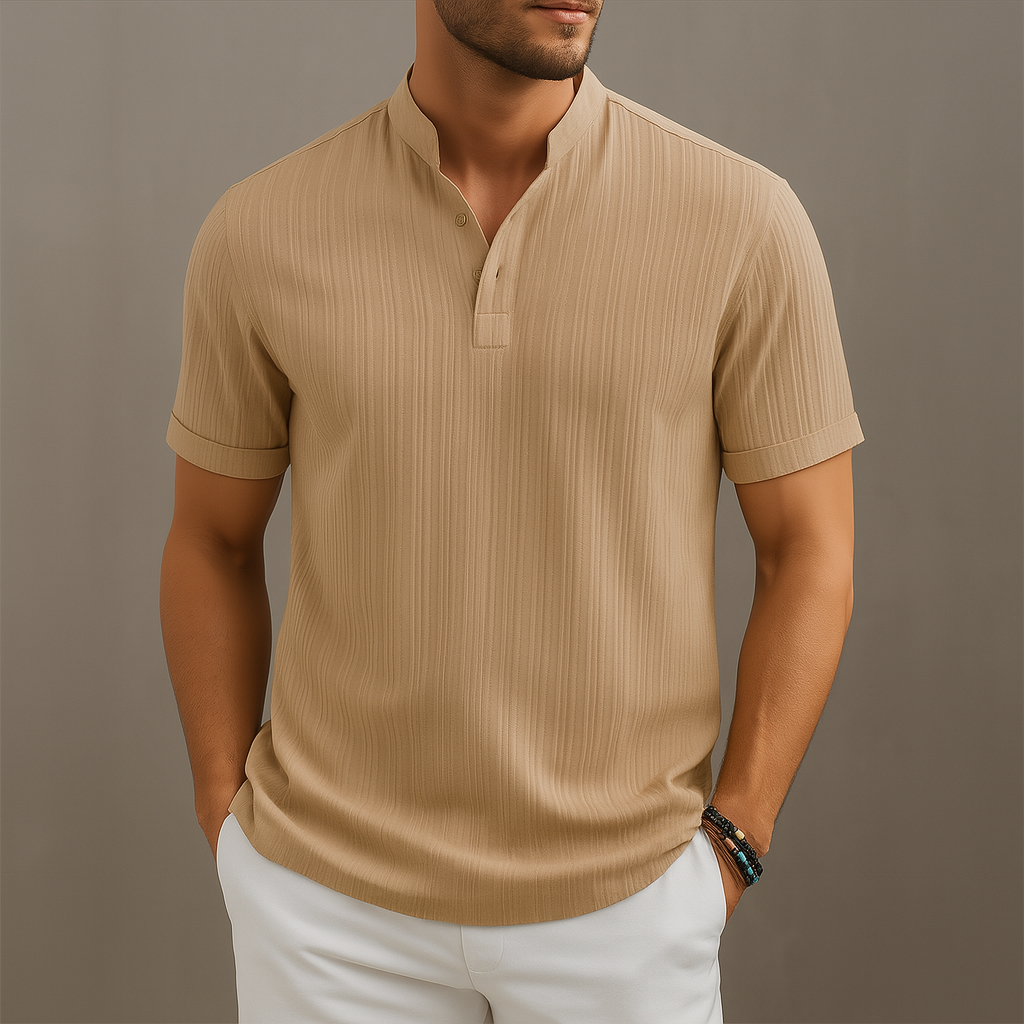 Luca Harrington Ribbed Henley
