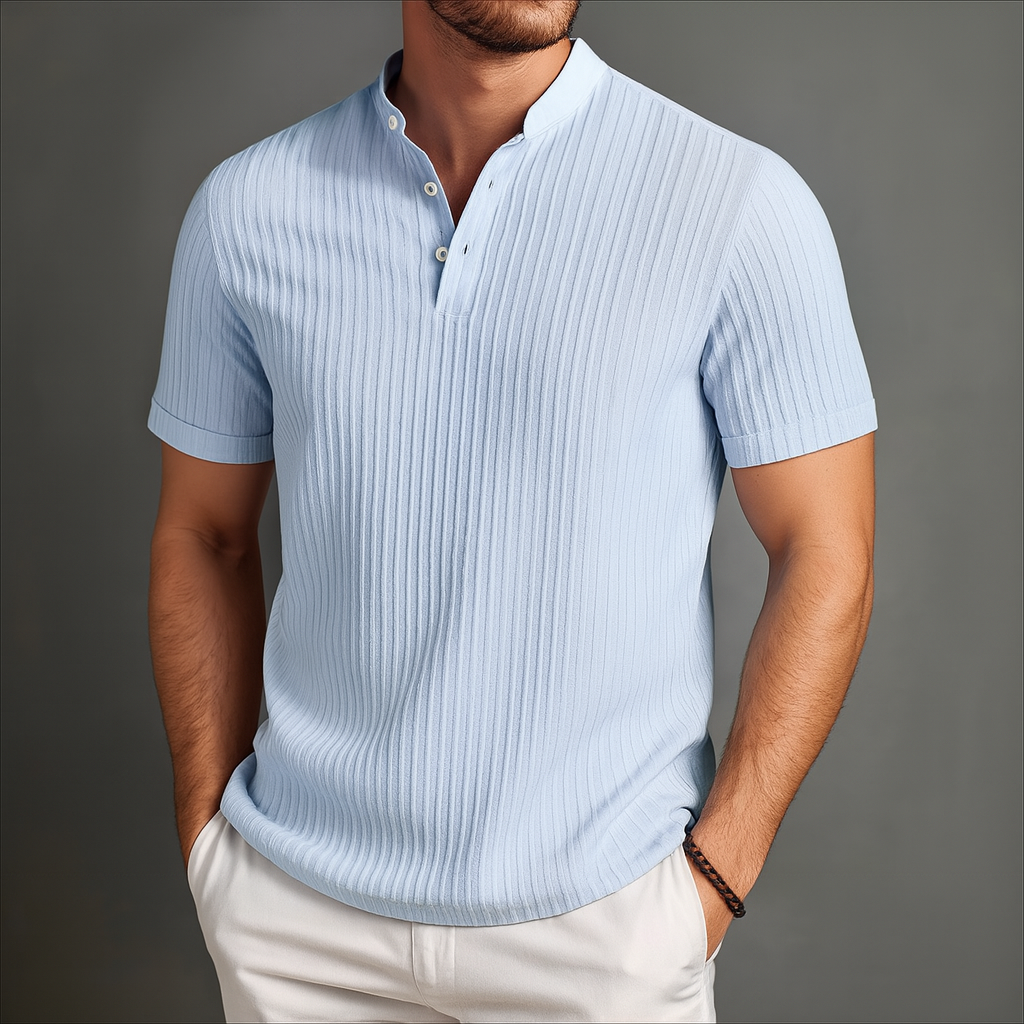 Luca Harrington Ribbed Henley