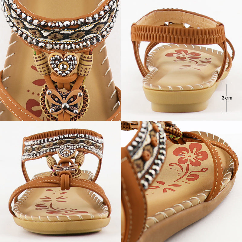 Sophia Grace Beaded Sandals