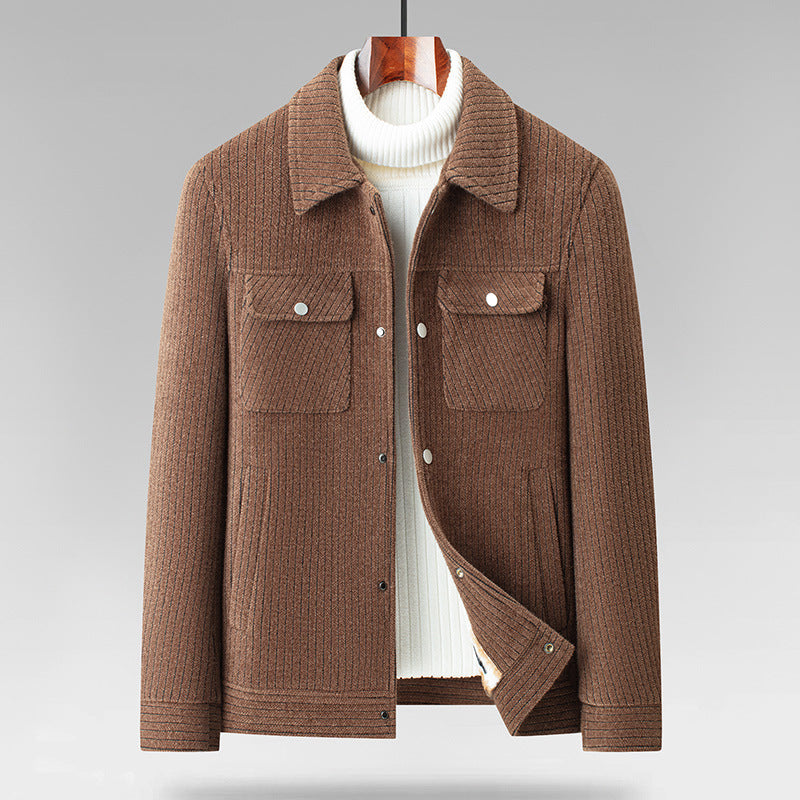 Renzo Fleece-Lined Wool Jacket