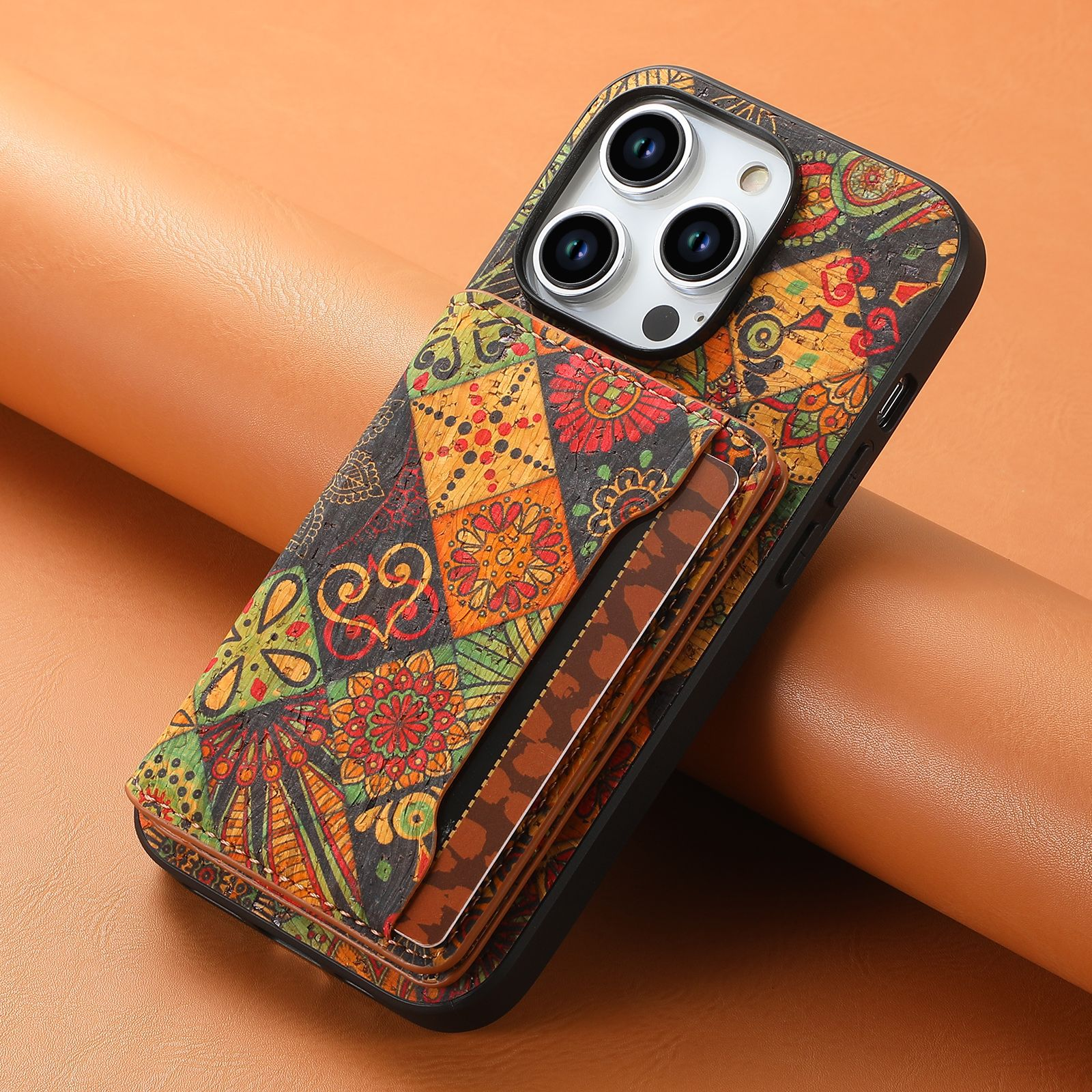 Ines Vintage Bloom iPhone Wallet Case_4