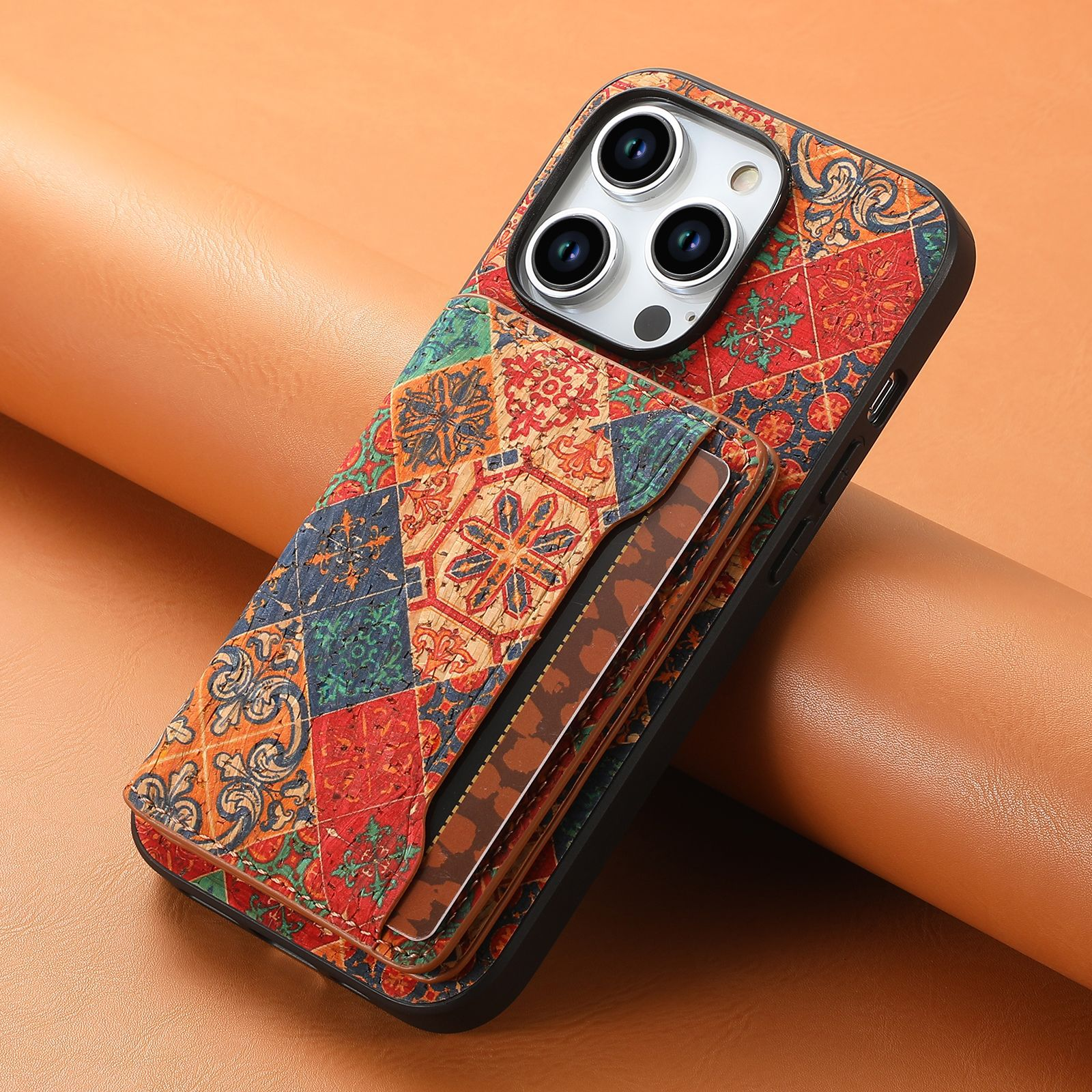 Ines Vintage Bloom iPhone Wallet Case_3