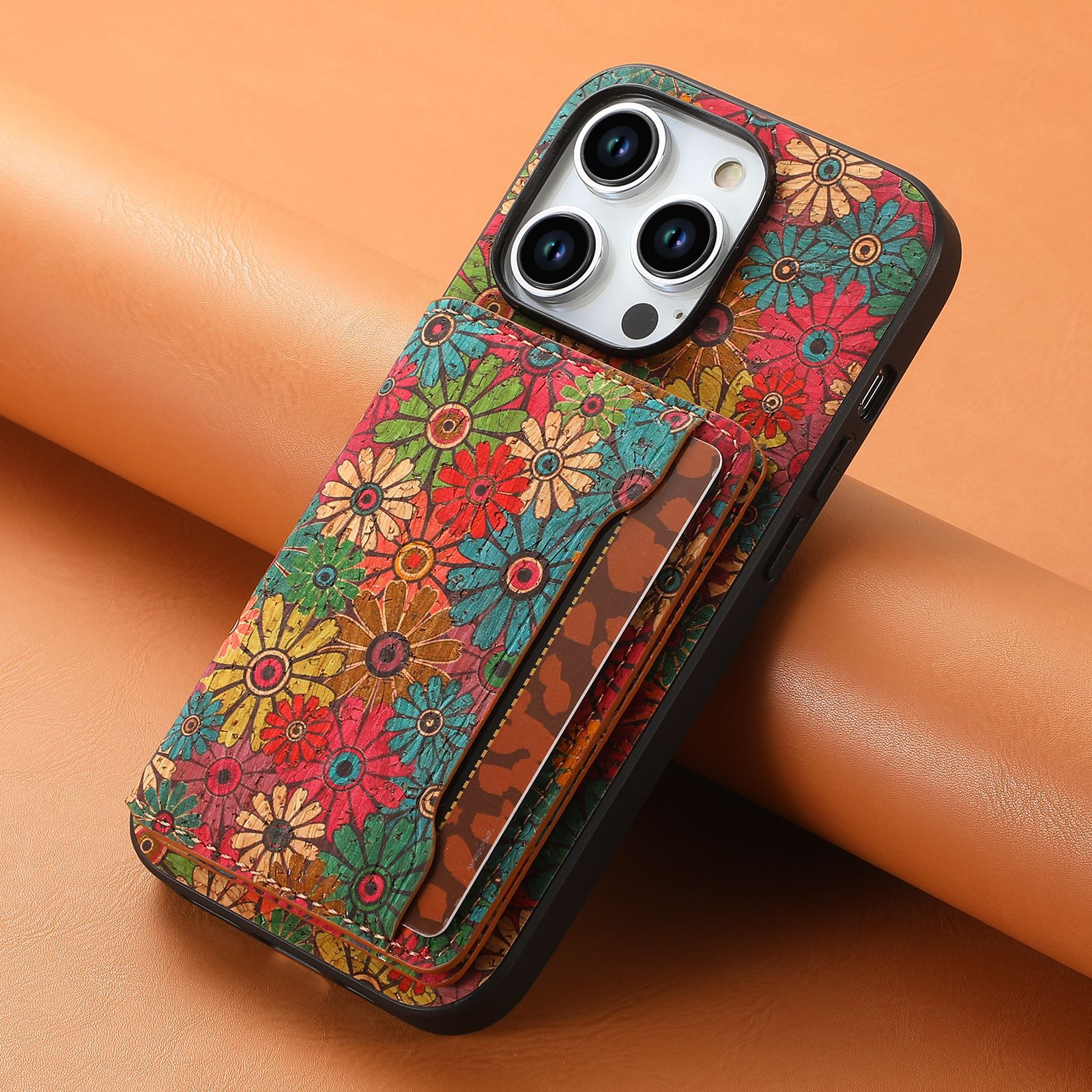 Ines Vintage Bloom iPhone Wallet Case_1