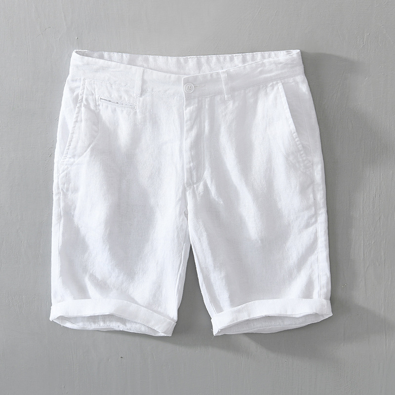 Lucas Carter Linen Shorts