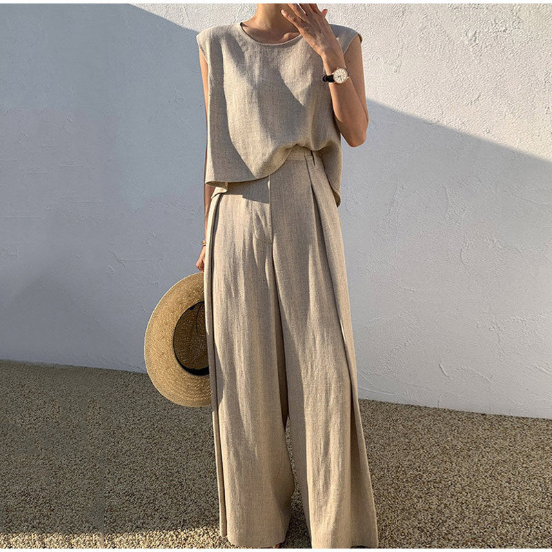 Celeste Sleeveless Relaxed Summer Set