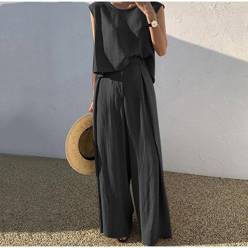 Celeste Sleeveless Relaxed Summer Set