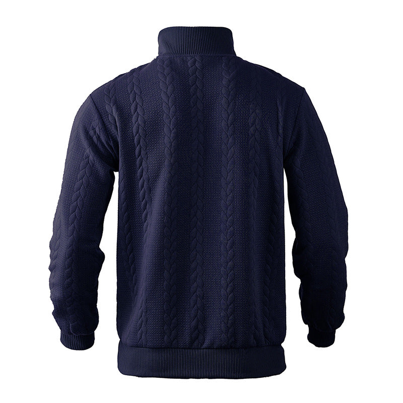 Valentin Mor Quarter Zip Sweater