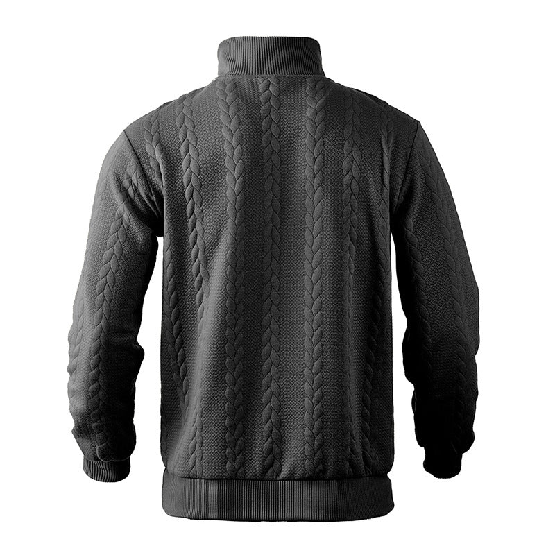 Valentin Mor Quarter Zip Sweater