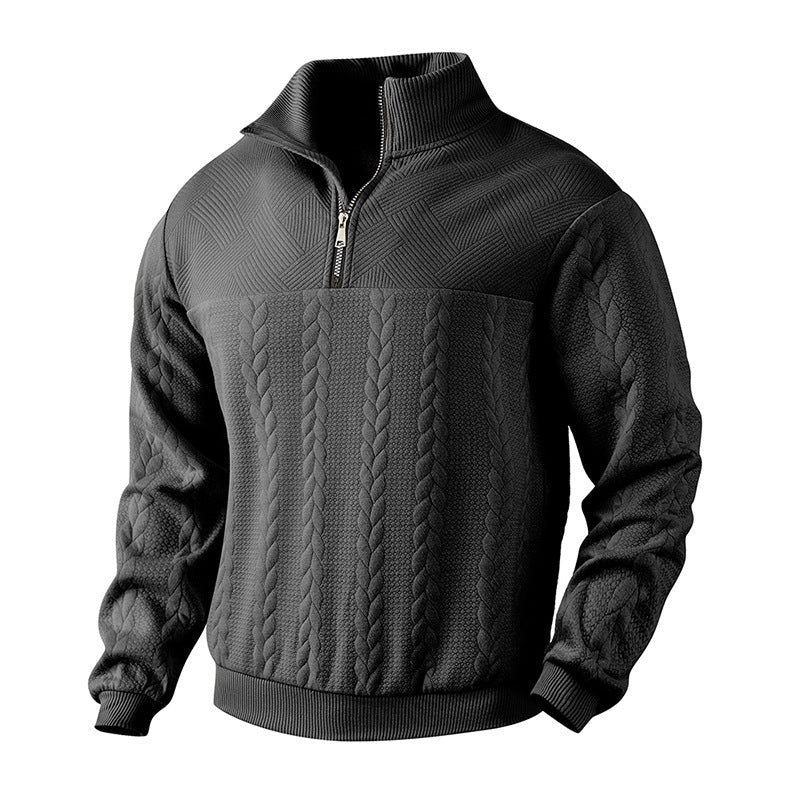 Valentin Mor Quarter Zip Sweater