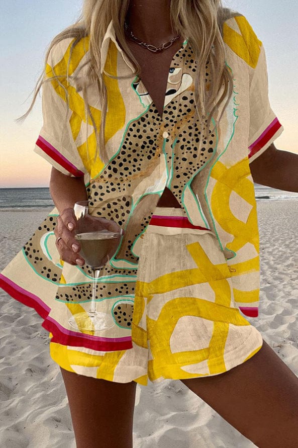 Rosalie Lightweight Printed Summer Set