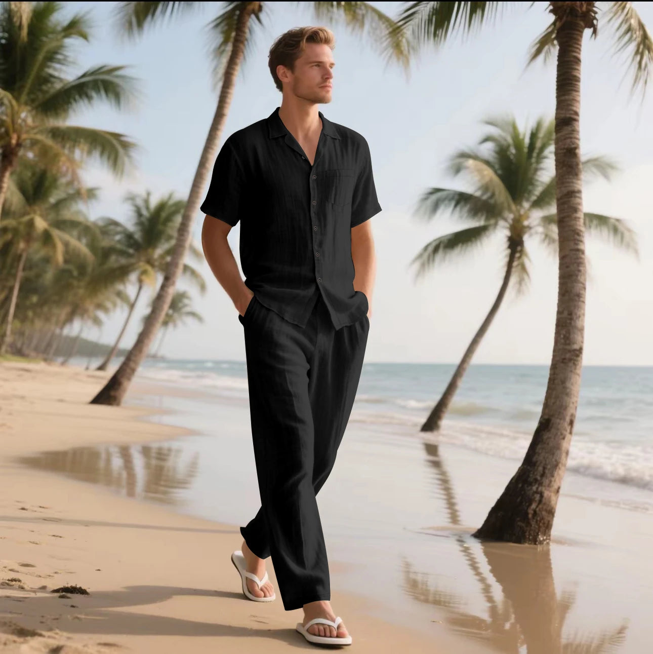 Logan Reed Linen Set
