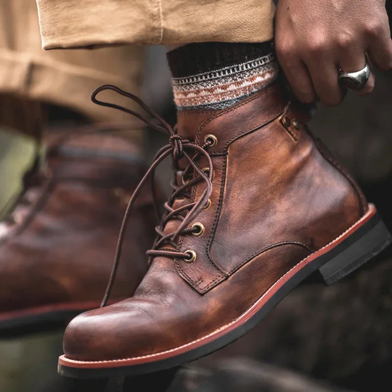 Lorenzo Don Leather Boots