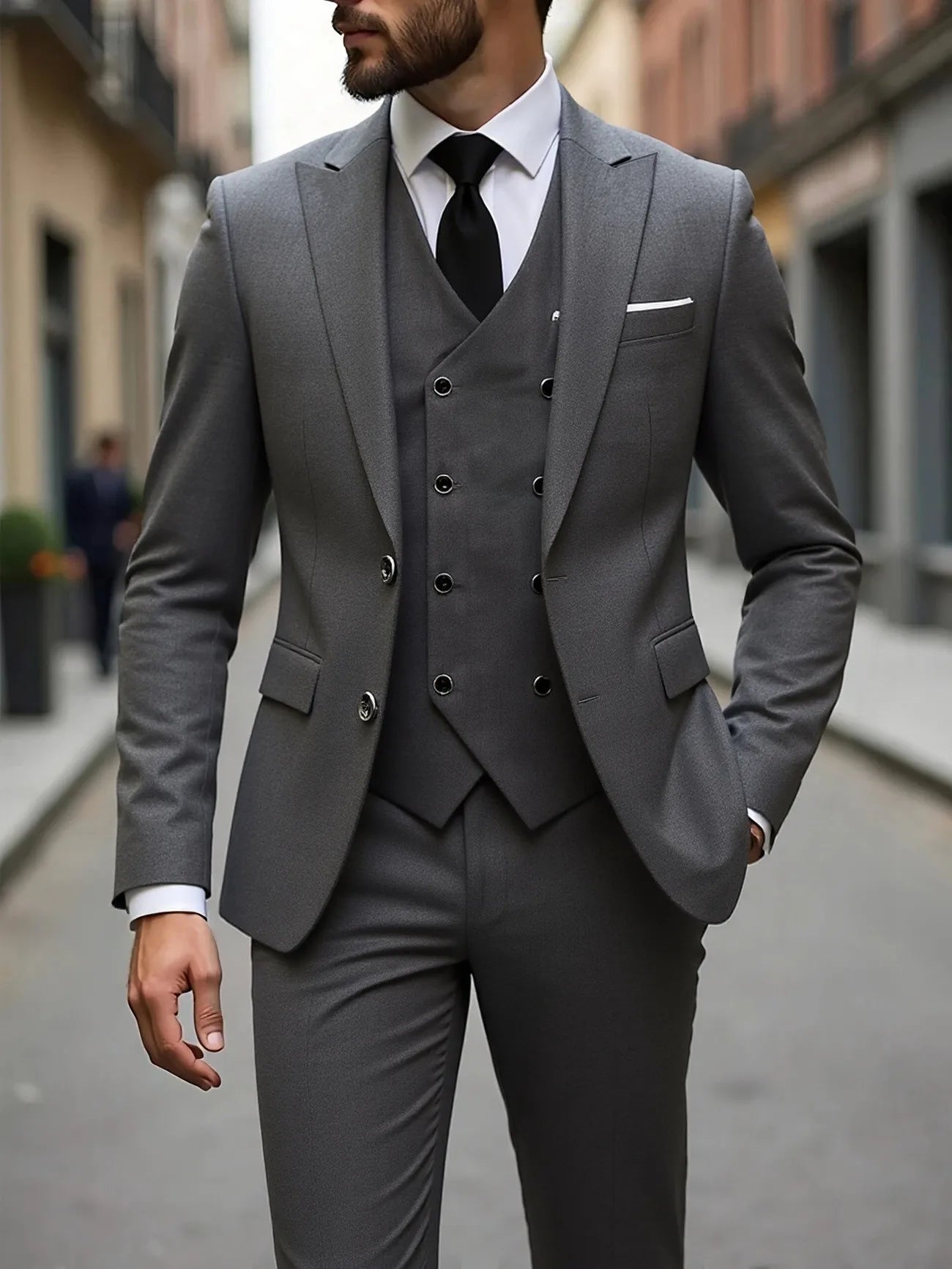 Kingsley Signature Three-Piece Suit