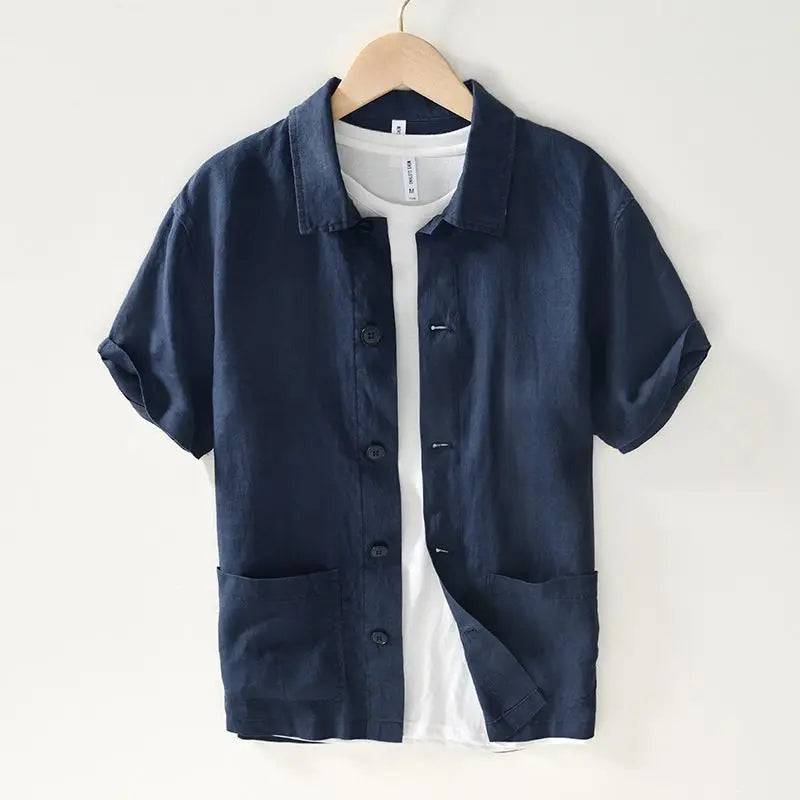 Harrison Linen Overshirt