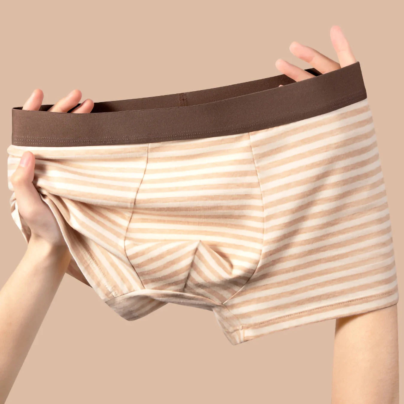 Miles Heritage Stripe Organic Cotton Boxer Briefs_3