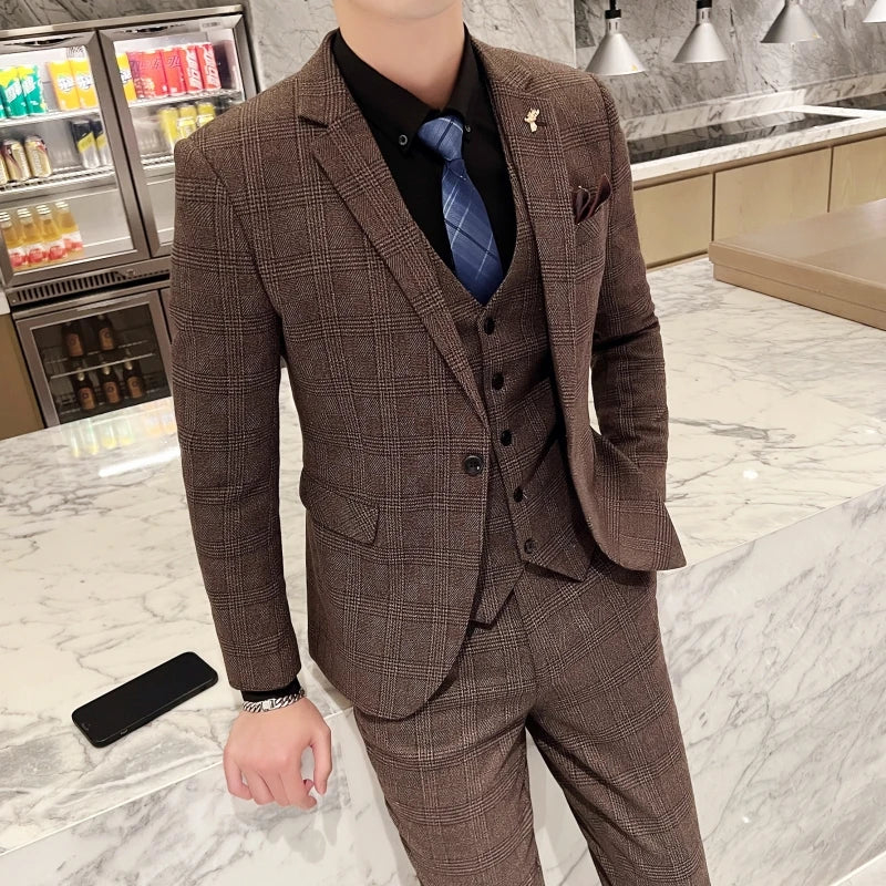 Harrison Blackwell Three-Piece Suit