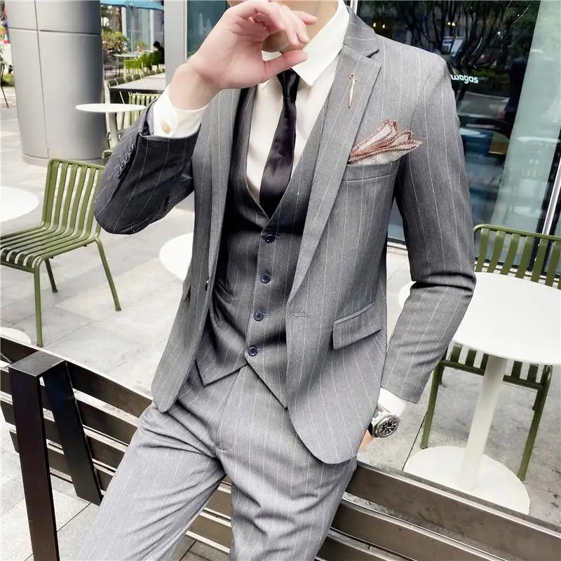 Harrison Blackwell Three-Piece Suit