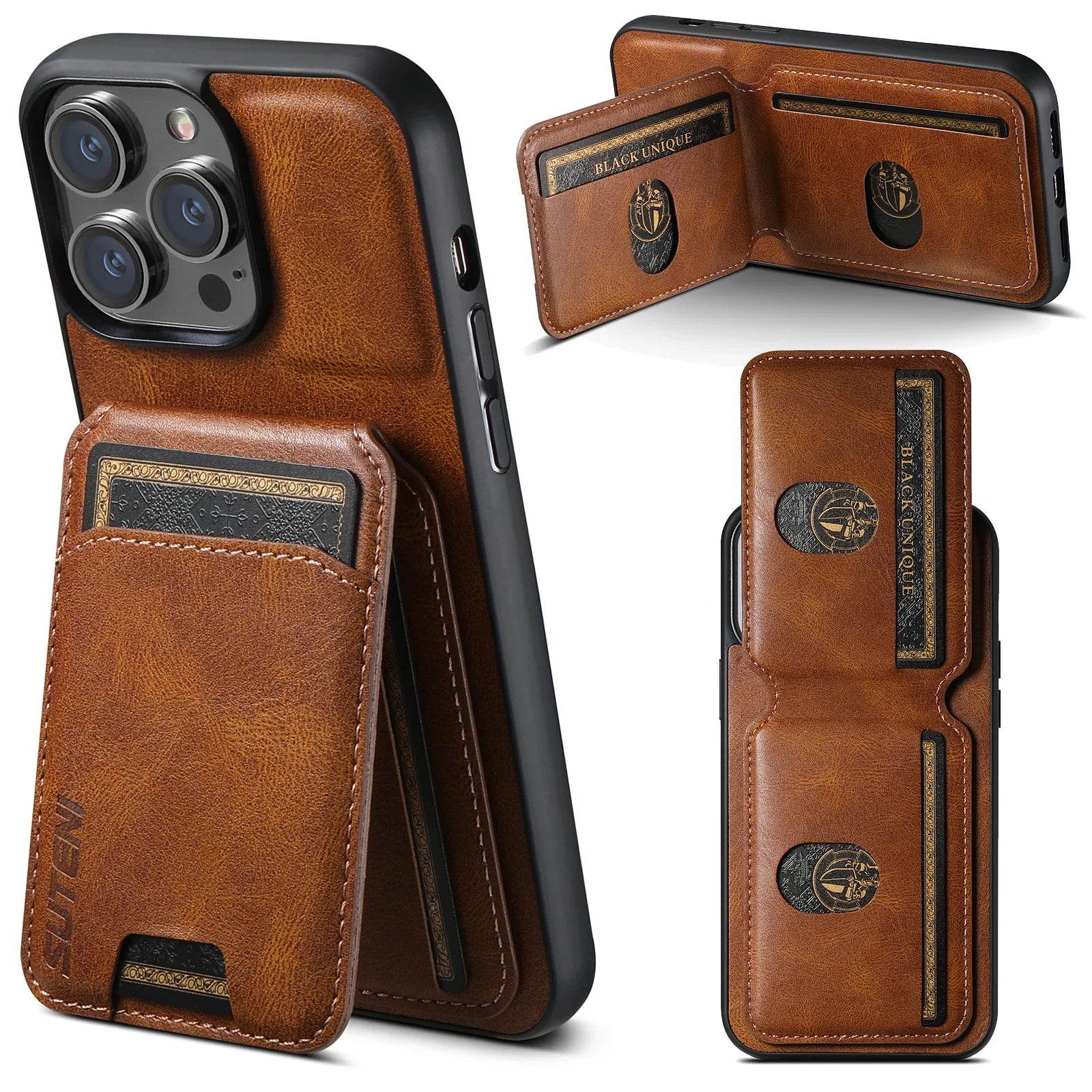 Faye Leather iPhone Wallet Case_2