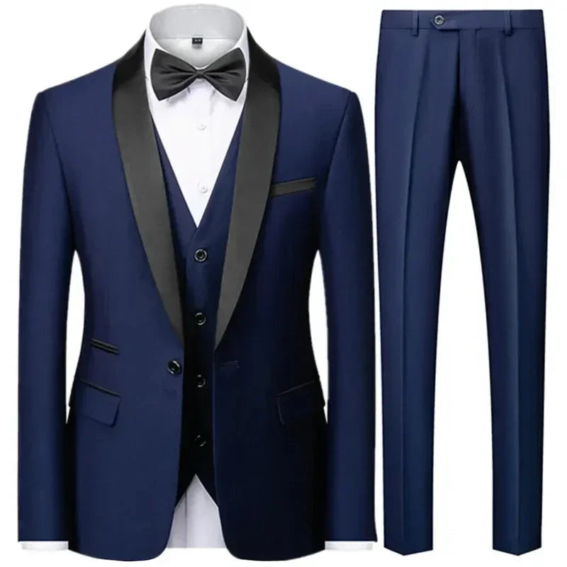 Kingsley Tuxedo Three-Piece Suit