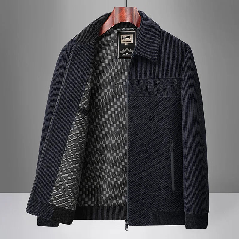 Don Harrington Textured Zip Jacket