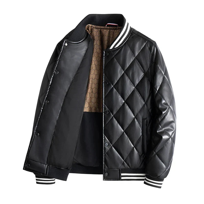 Montreal Quilted Leather Jacket