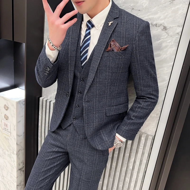 Harrison Blackwell Three-Piece Suit