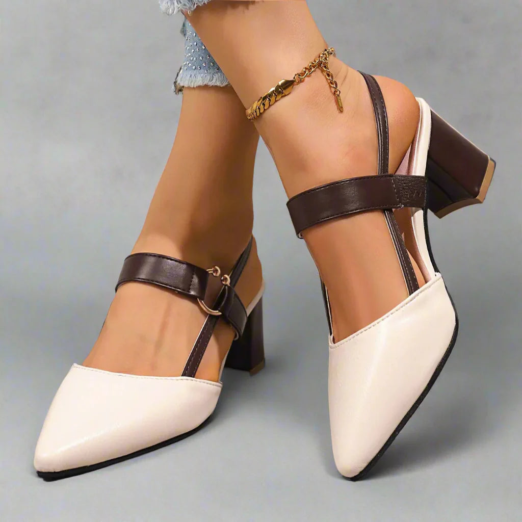 Valeria Genuine Leather Heels
