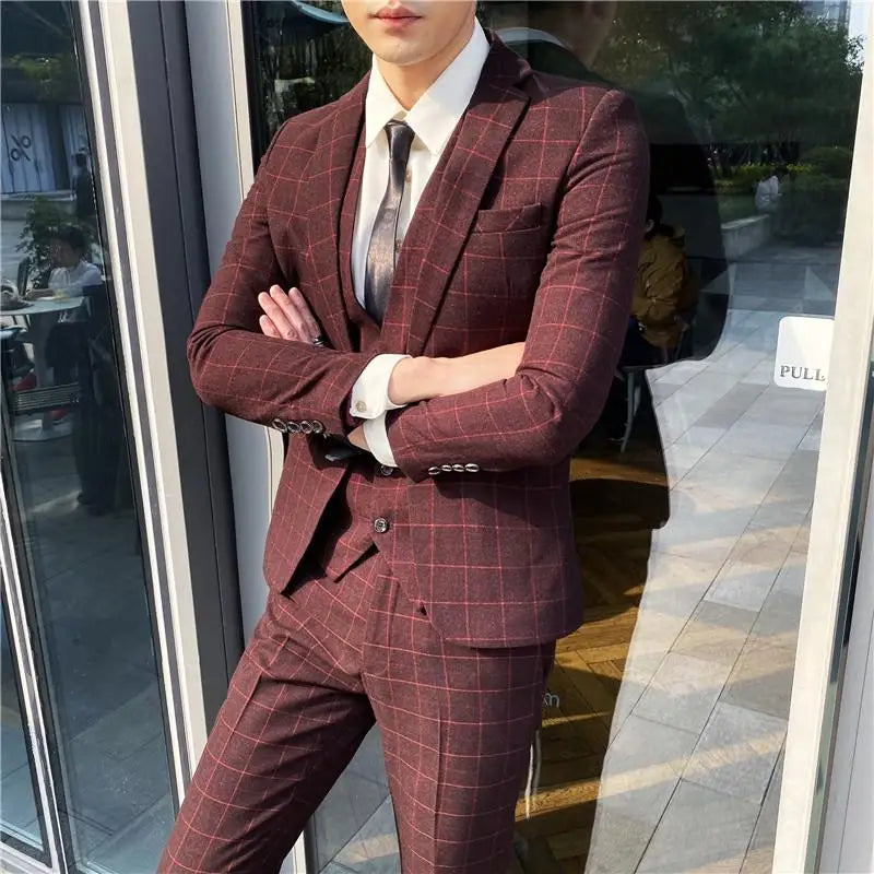Harrison Blackwell Three-Piece Suit
