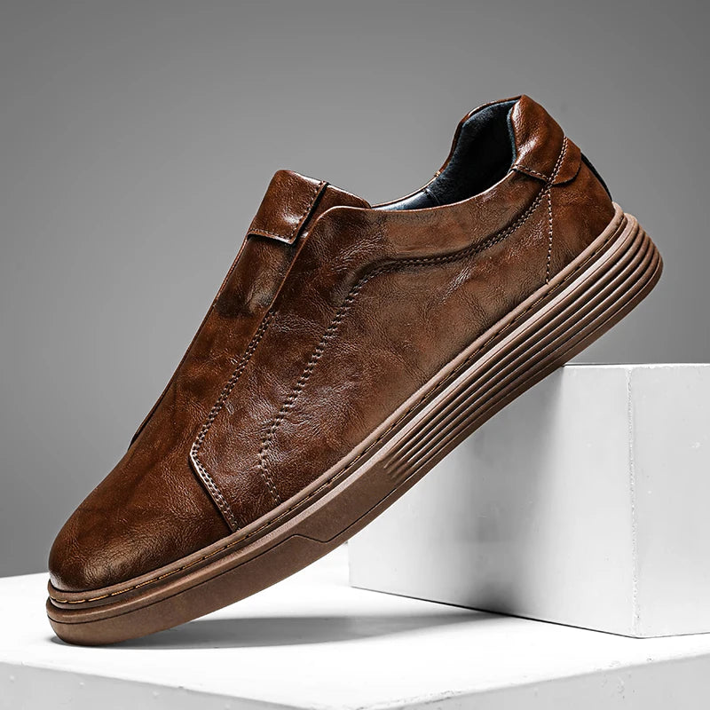 Dan Wellington Genuine Leather Sneakers