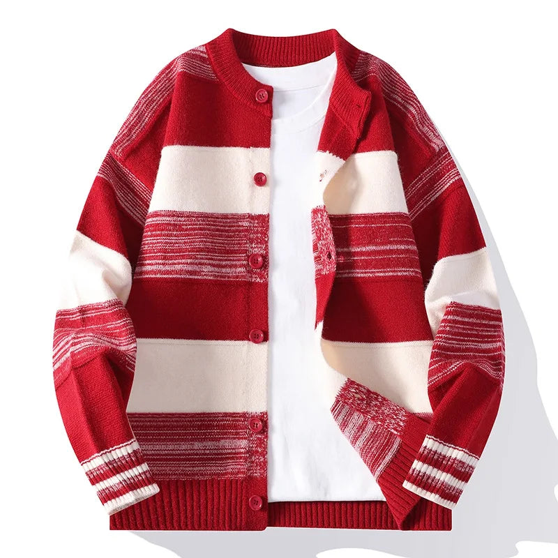 Haven Stripe Knit Cardigan