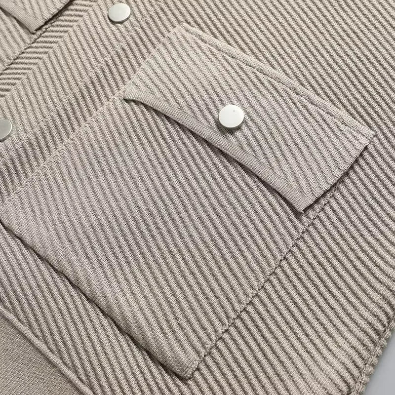 Graham Wells Textured Knit Cardigan