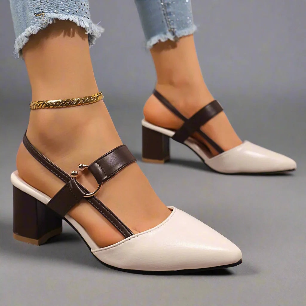 Valeria Genuine Leather Heels
