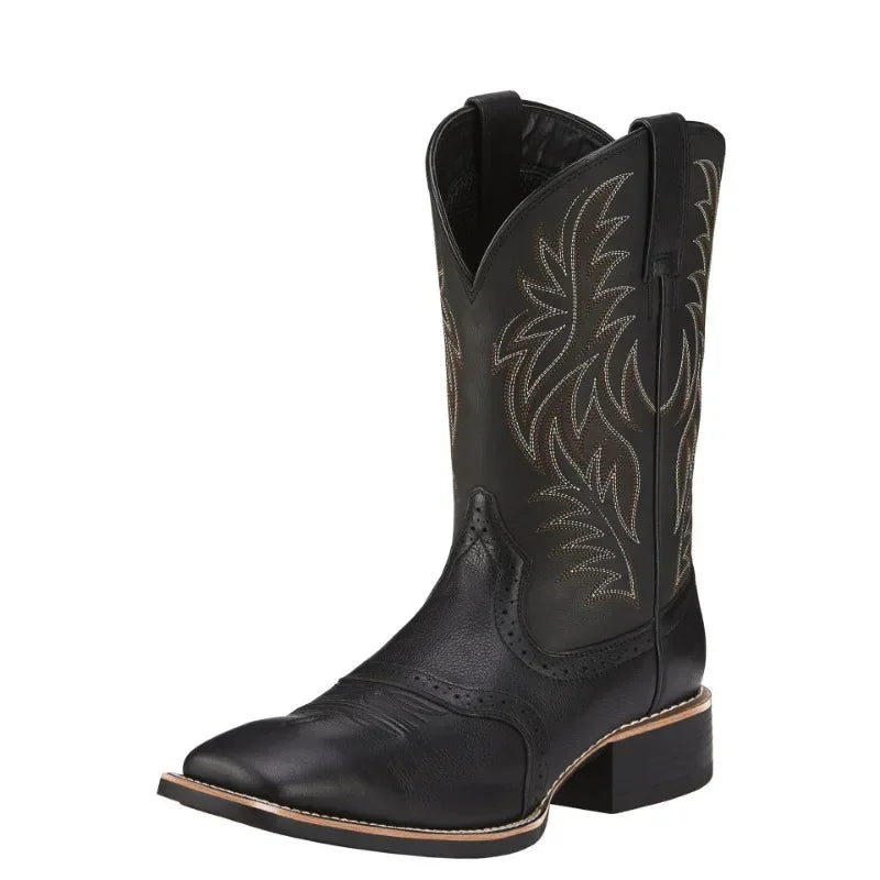 Logan Reed Cowboy Boots With Classic Pull-On Design