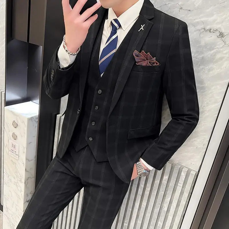 Harrison Blackwell Three-Piece Suit