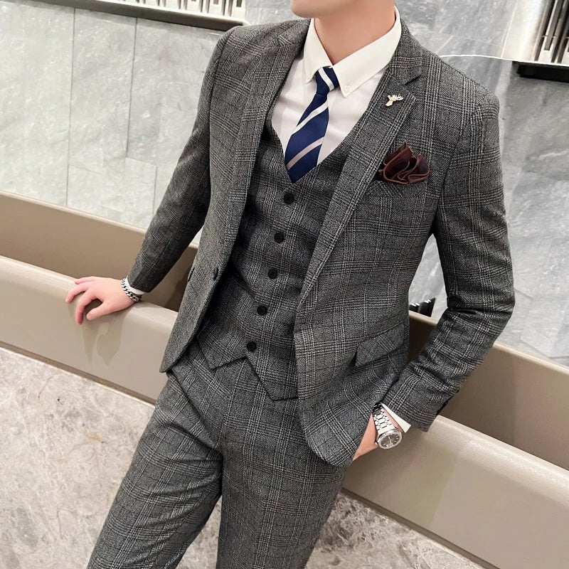 Harrison Blackwell Three-Piece Suit