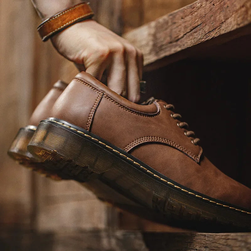 Massimo Genuine Leather Boots