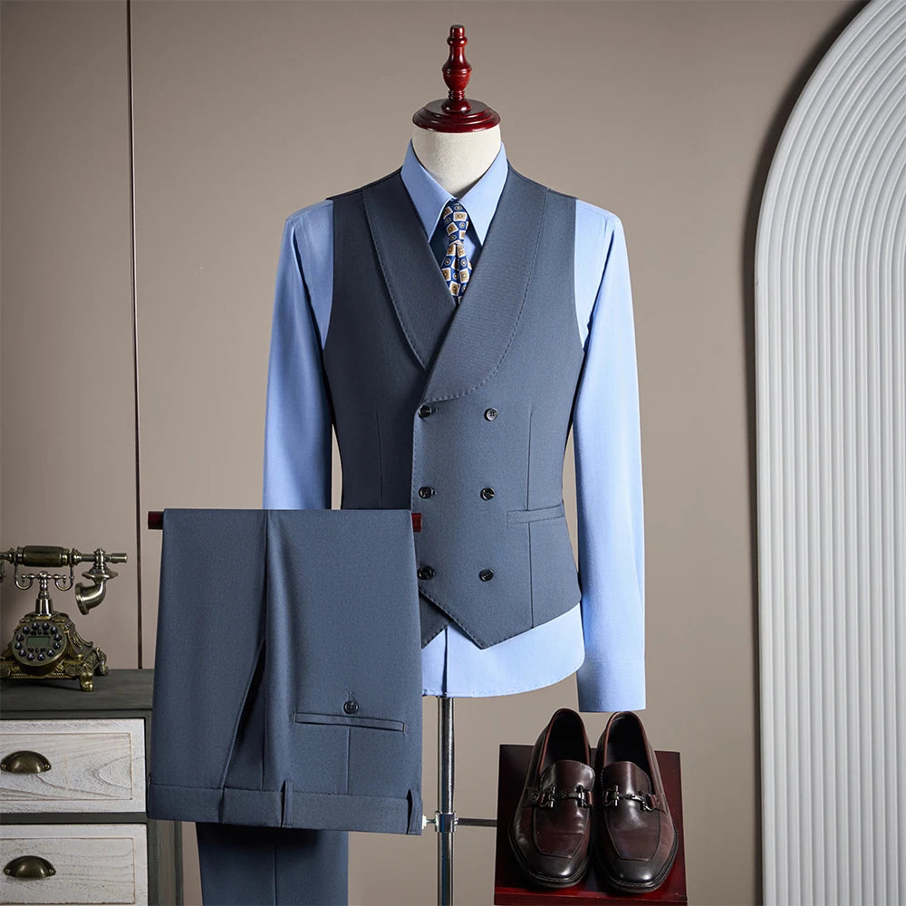 James Harrington Three-Piece Tailored Suit