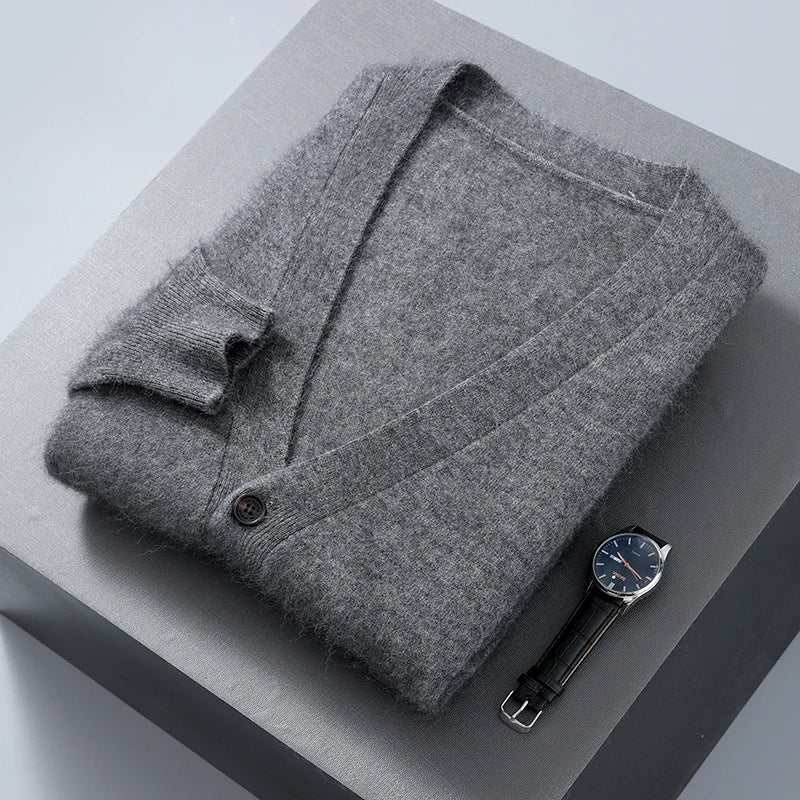 Montreal Brushed Wool Cardigan