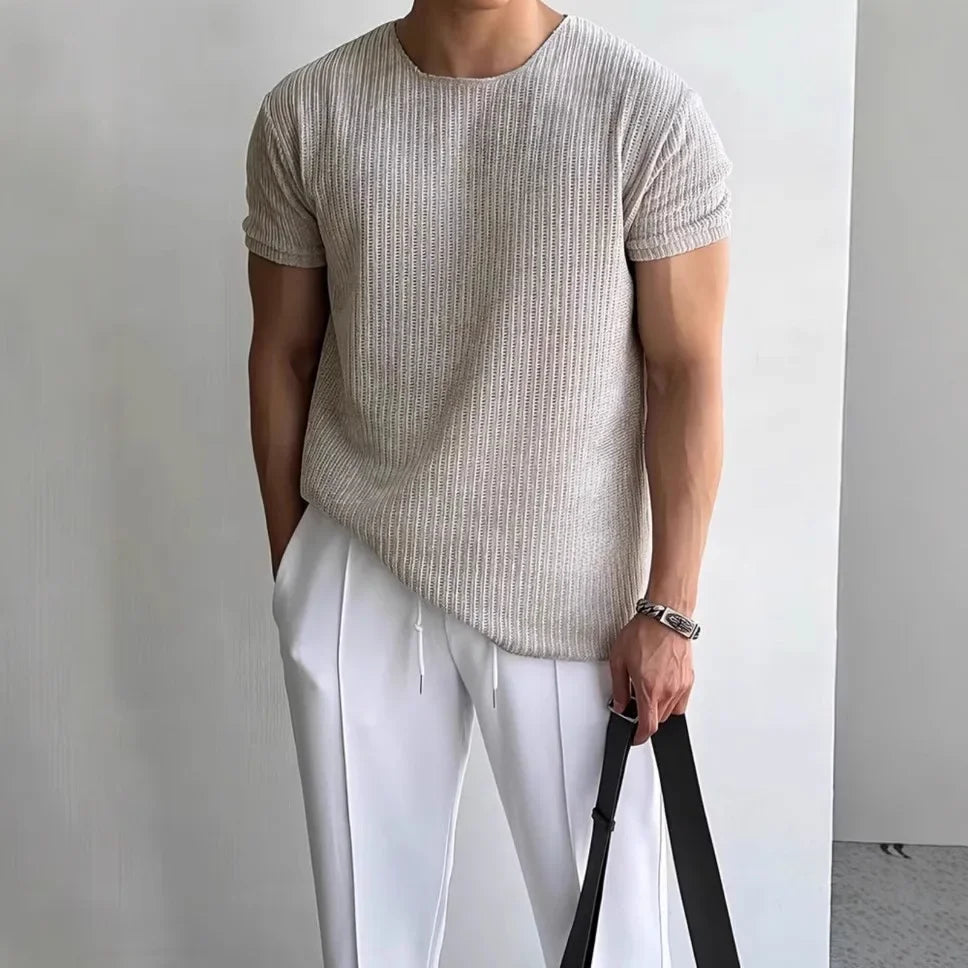 Dan Anthony Waffle Knit Shirt