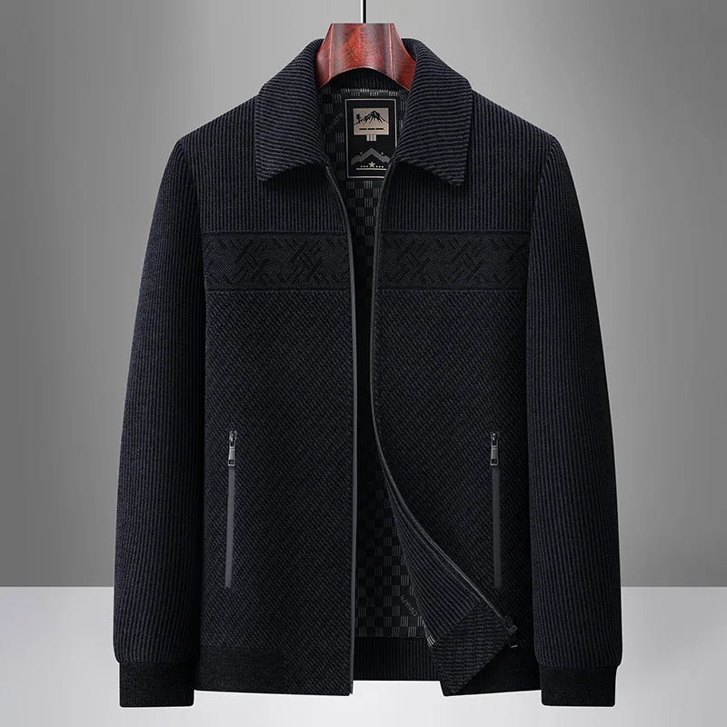 Don Harrington Textured Zip Jacket