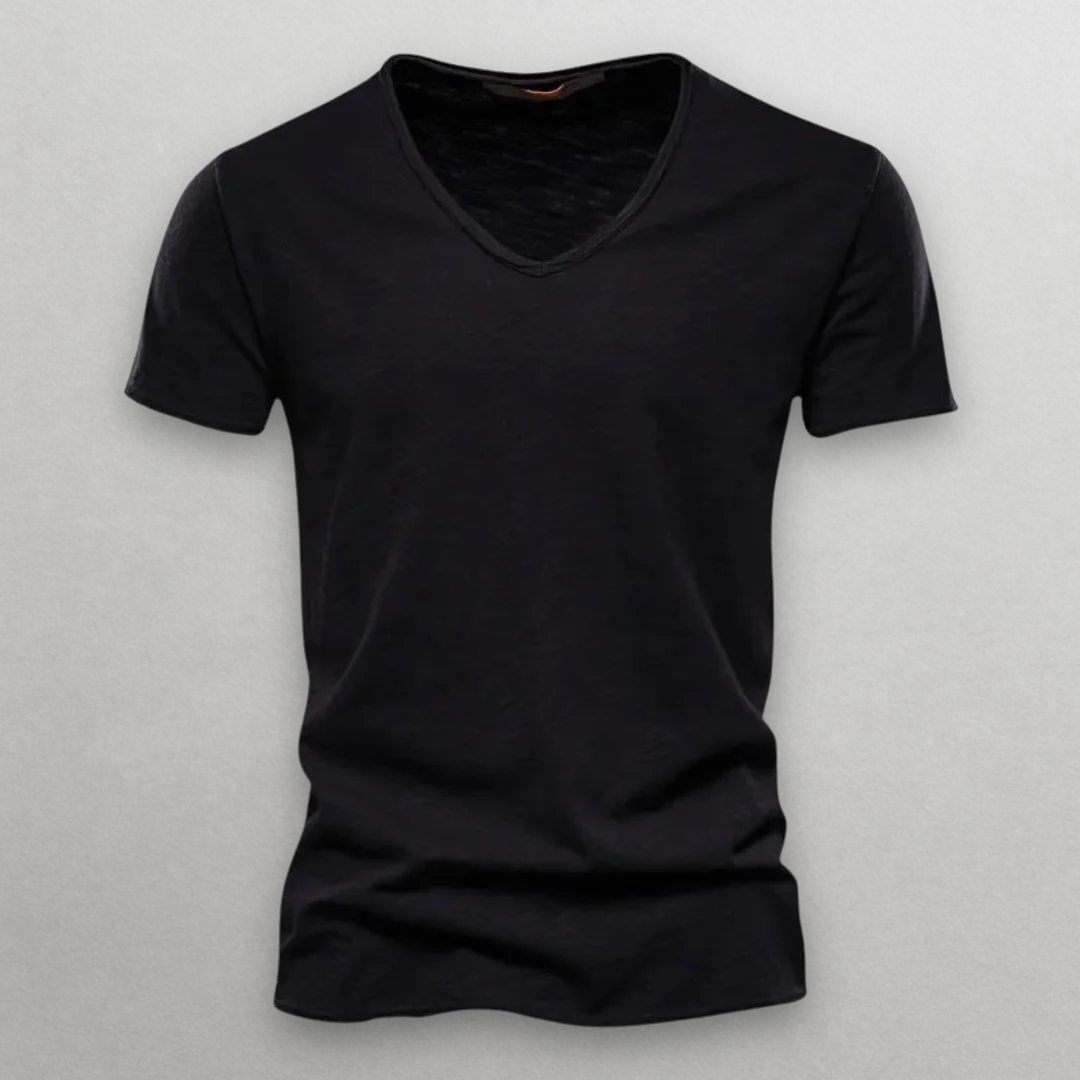 Dan Wellington V-Neck Cotton Shirt