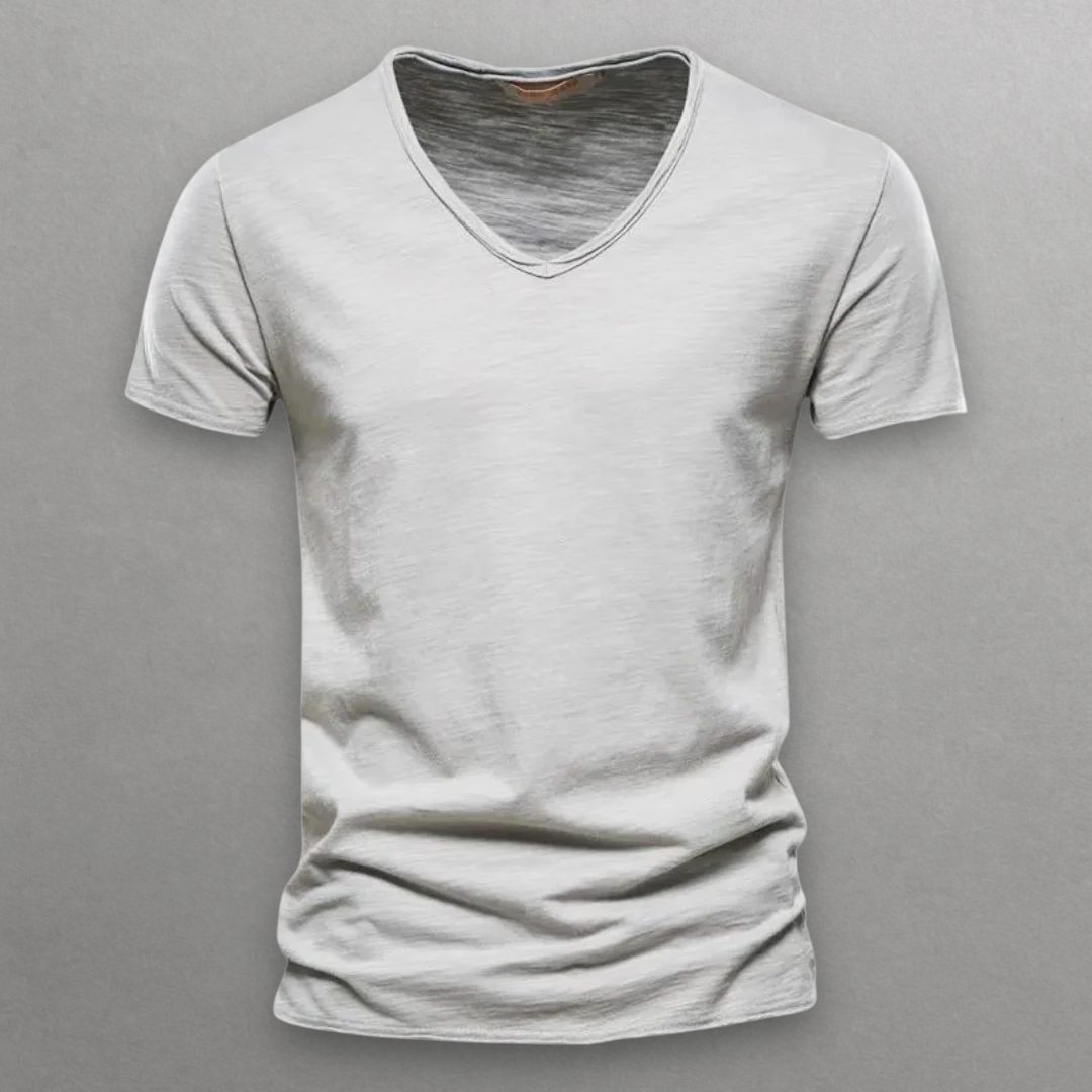 Dan Wellington V-Neck Cotton Shirt
